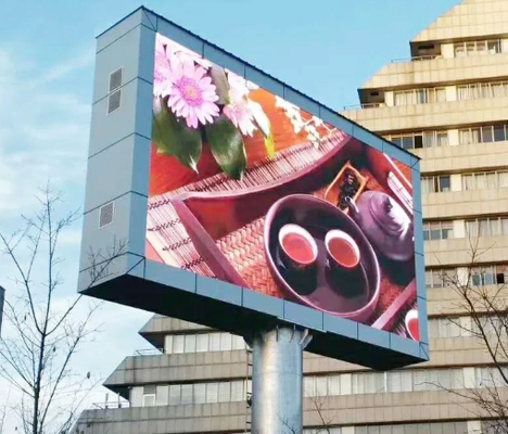 LONGDA Outdoor LED Video Walls Fixed Panel Signs ODM CRT Synchronization