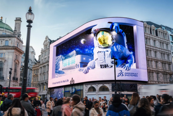 High Lightness Outdoor LED Video Walls 1R1G1B Advertising Board P5mm