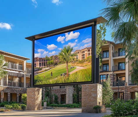 AC110V/220V Outdoor LED Display Screen P2.5 P3 P4 P5 P6 P8 P10 4000 - 7000nits
