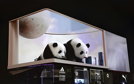 Outdoor LED Video Walls P10 Displays 1R1G1B Single Pillar Type SMD3535