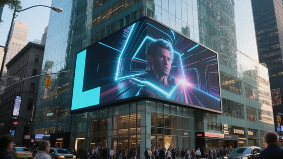Custom Outdoor LED Video Walls Screens P8  Waterproof IP65 Iron Cabinet