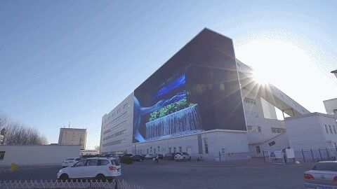 10,000 Nits High Brightness Outdoor All Aluminum Holder  LED Screen