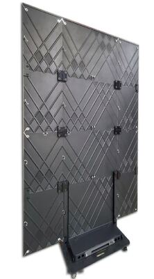 Tri-fold Led Poster Screen Plug And Play Removable Advertising For Retail Store