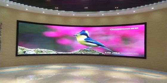 320*160mm Advertising Indoor Full Color Led Display P2.5 FPC Soft Led Module