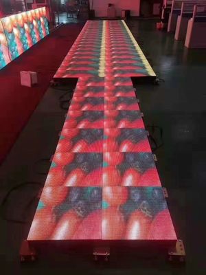 Easy Maintenance ODM Party Wedding Dance Floor Led Screen Hire 3840Hz For Stage Tile