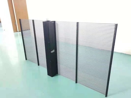7.8mm Led Window Display Screen Transparent Led Glass AC220V AC110V