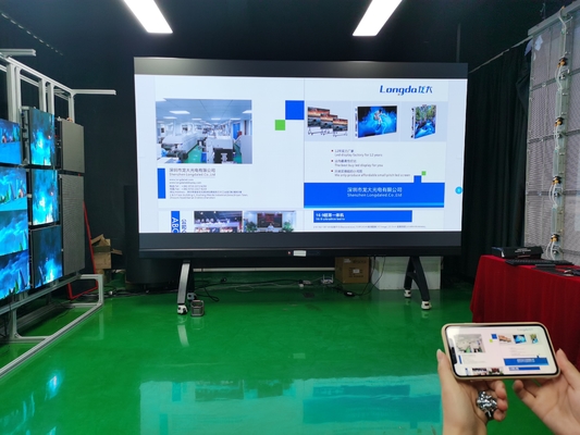 P1.56 FCC Smart Led Display Screen Meeting Room 300 To 500nit