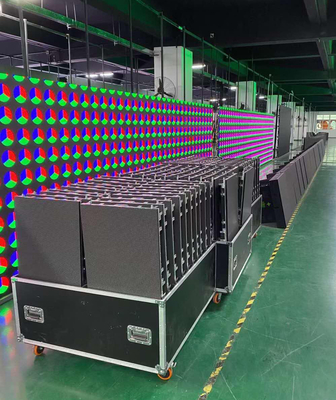 SMD2121 Led Display Cabinet Outdoor  Screen Video Panels 65410dots/ Sqm