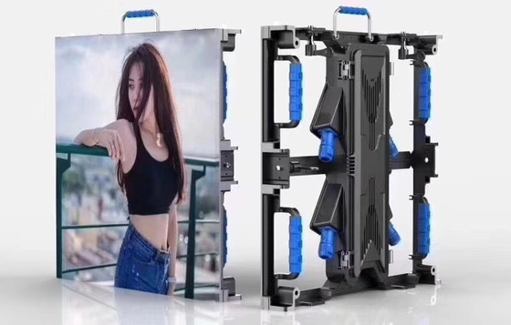SMD2121 Led Display Cabinet Outdoor  Screen Video Panels 65410dots/ Sqm