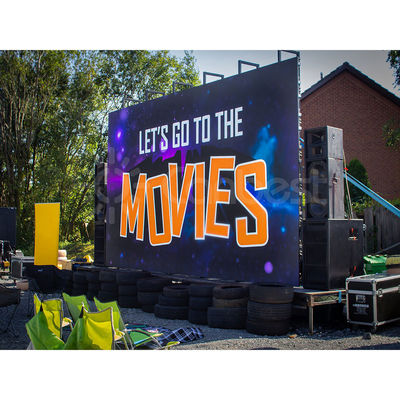 P3.91 Indoor Full Color LED Display Rental Stage Backdrop Screen Die casting Aluminum