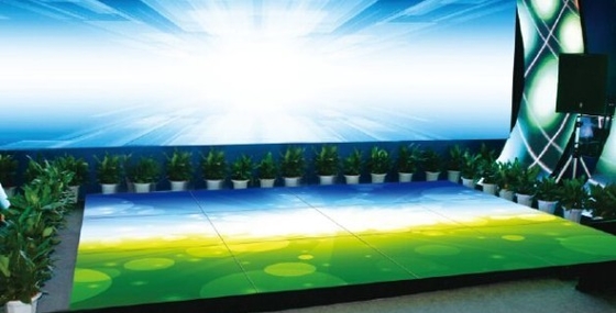 P6.25 Disco Portable Led Dance Floor Rental ROHS High Definition