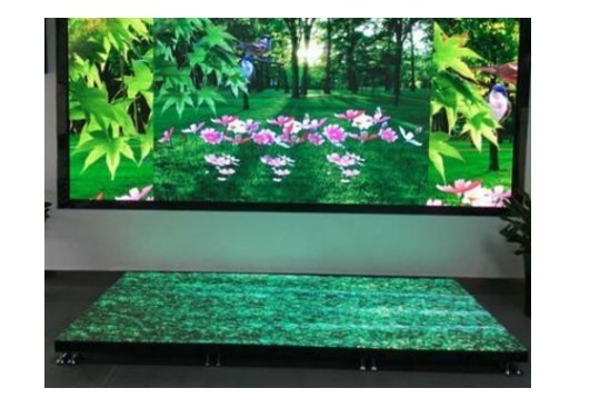 P6.25 Interactive Dance Floor Led Display 720Hz Antiwear For Retail Store