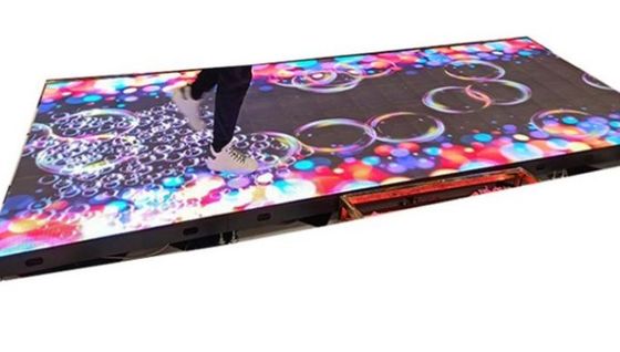 P3.91 Interactive Dance Floor Led Display 3840Hz Antiwear For Retail Store