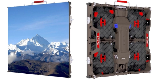 Full Color Waterproof Outdoor Rental LED Screen 6500K 1/ 16 Scan 128 X 256 3840hz