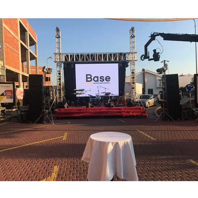 Full Color Waterproof Outdoor Rental LED Screen 6500K 1/ 16 Scan 128 X 256 3840hz