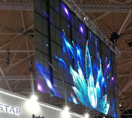 SMD2020 Transparent Glass Led Display 1/ 16scan