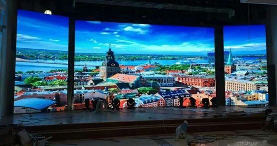 P3.91 Indoor Full Color LED Display Rental Stage Backdrop Screen Die casting Aluminum