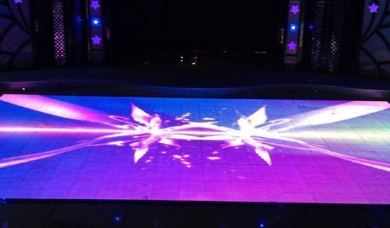 P6.25 Interactive Dance Floor Led Display 720Hz Antiwear For Retail Store