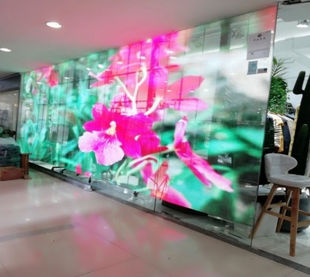 16.7 Trillion Back Led Window Display Screen 220W/ M2 P7.8 High Brightness