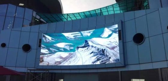 7000cd/ M2  Led Panel Waterproof P5 Outdoor Led Display Screen Durable ROHS