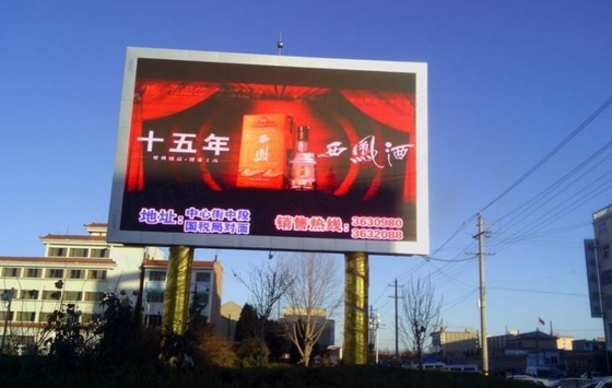 5500cd/ M2 Curved Led Panel Waterproof P5 Outdoor Led Display Screen Durable ROHS