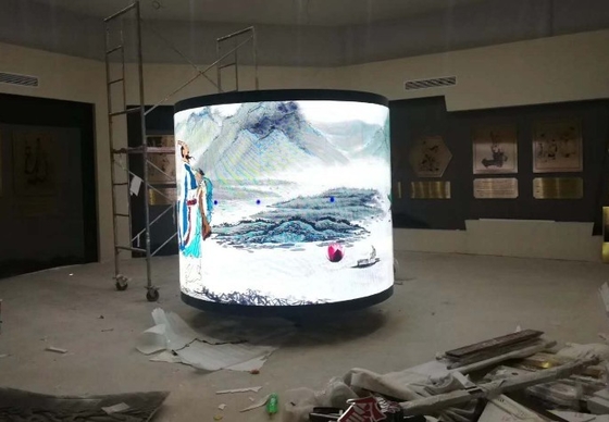 Longda Soft P4 Indoor Led Screen Module 256*128mm 16.7 Trillion Panel Display
