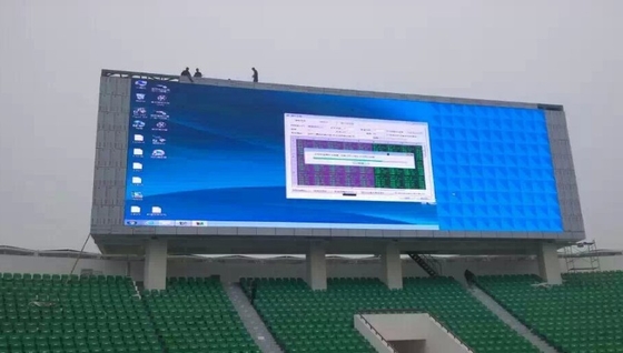 AC220V P8 6500cd/ M2 Led Screen Module For Outdoor Building Advertising