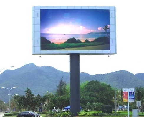 AC220V P8 6500cd/ M2 Led Screen Module For Outdoor Building Advertising