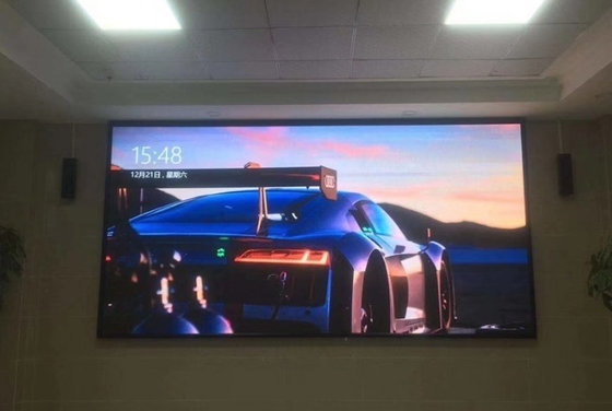 Colorful Indoor Advertising Led Display Screen 14bits P2 Led Video Wall  264V