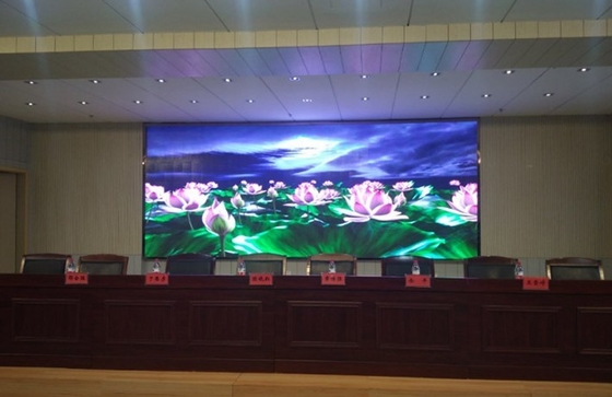 Colorful Indoor Advertising Led Display Screen 14bits P2 Led Video Wall  264V