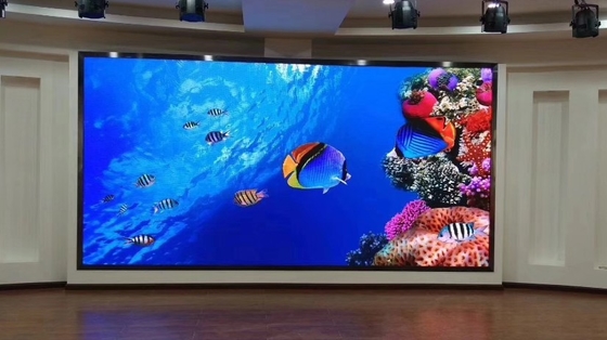 Colorful Indoor Advertising Led Display Screen 14bits P2 Led Video Wall  264V