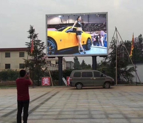 512*512mm 1100cd Led Display Cabinets P4mm Large Digital Wall Frame