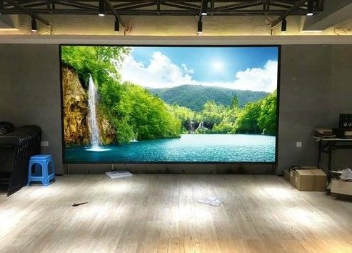 Indoor Full Color Led Display Video Wall Screen Panels SMD2121  32Scan Shopping Malls