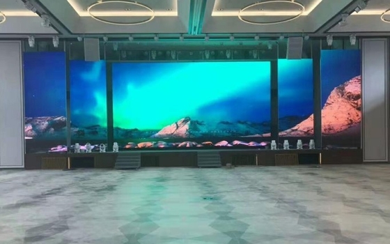 ISO14001 Indoor Full Color Led Display Video Wall Screen Panels 860cd/ M2