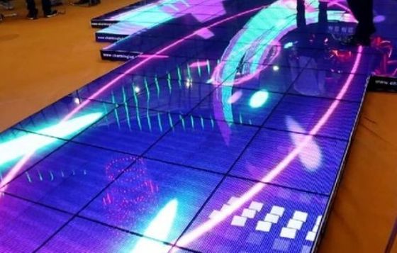 LONGDA Durable P2.976 Dance Floor Panels Led Display Module SMD1415 For Exhibition Hall