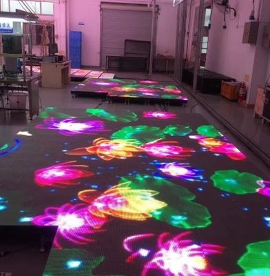 LONGDA Durable P2.976 Dance Floor Panels Led Display Module SMD1415 For Exhibition Hall