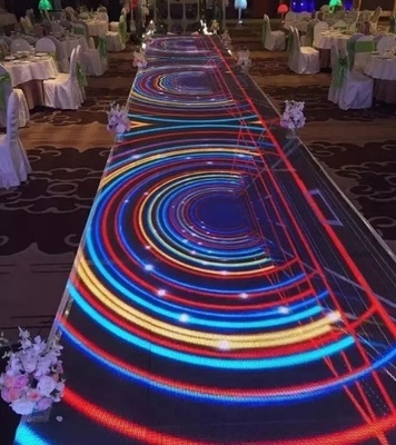 Digital Super Light ISO9001 Led Dance Floor W96*H96 Dots Video Wall Module 1920Hz