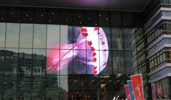 2 Scan Led Window Display Screens See Through Light Up Panel 10.4mm 1921