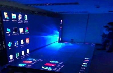 Disco Lighted Dance Floor Rental Module Size 250*250mm 40m Viewing Distance