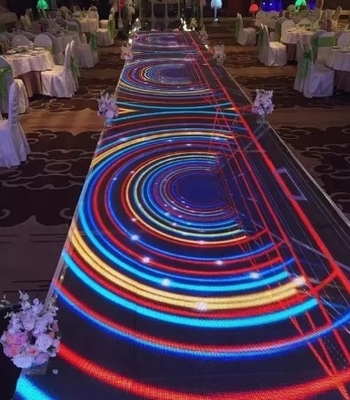 Longda 900cd SMD2121 White Led Dance Floor Rental W52 × H52 Dots