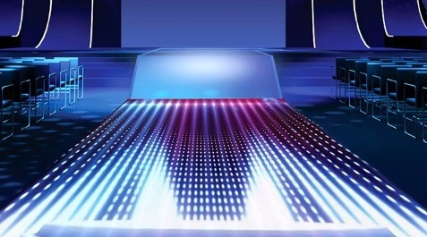 Full Color 1/10 Scan LED Dance Floor Display W40*H40dots 25600 Dots/ M2