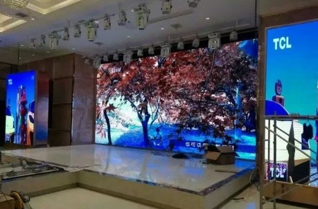 Full Color Indoor Led Screen Wedding Stage 250x250mm 5000nits P3.91mm