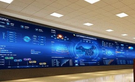 HD P1.86 Smart LED Poster Display Screen 640 X1920mm Die-casting Aluminum