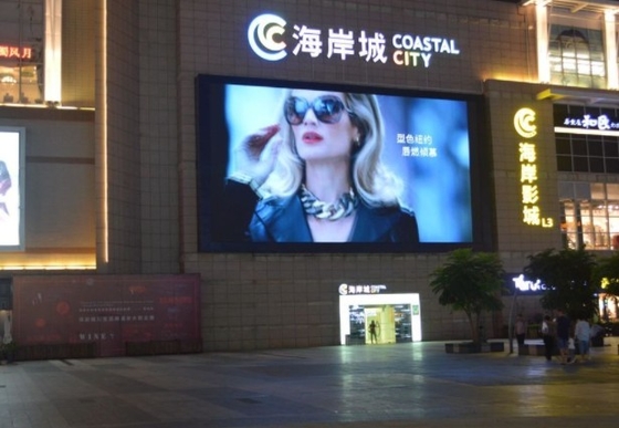 Longda Outdoor Led Display Panel For Advertising 256RGB P8 NOVA STAR