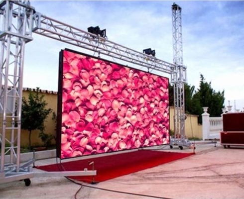 IP65 P3.91mm Led Stage Background Screen Decorations 40m View Distance