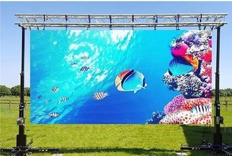 SMD2121 Indoor Large Led Screen Wedding Stage Display 196V To 264V