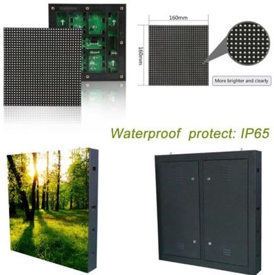 waterproof Outdoor LED Video Walls Brightness 4000-7000nits IP65 LED Display