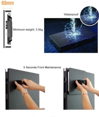 1920Hz 6mm Pitch Wedding Led Display For Marriage Meanwell