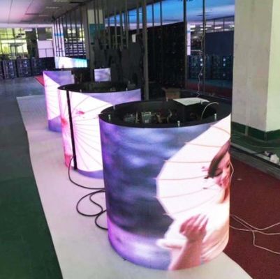 Easy Maintenance IP43 Led Stage Backdrop Screen Flexible P2.5 Indoor Led Display