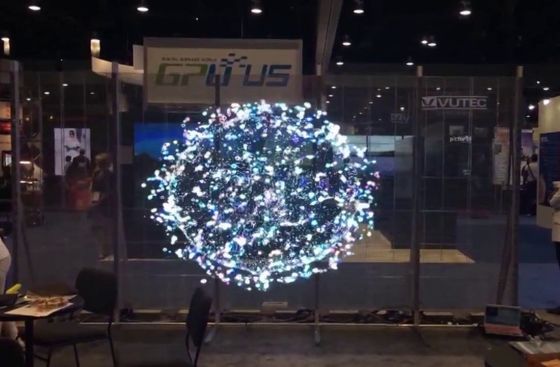 Longda 3840Hz Refresh Rate 5000cd/m2 Brightness 1R1G1B LED Composition Transparent Glass LED Screen for Rental or Fixed Installation